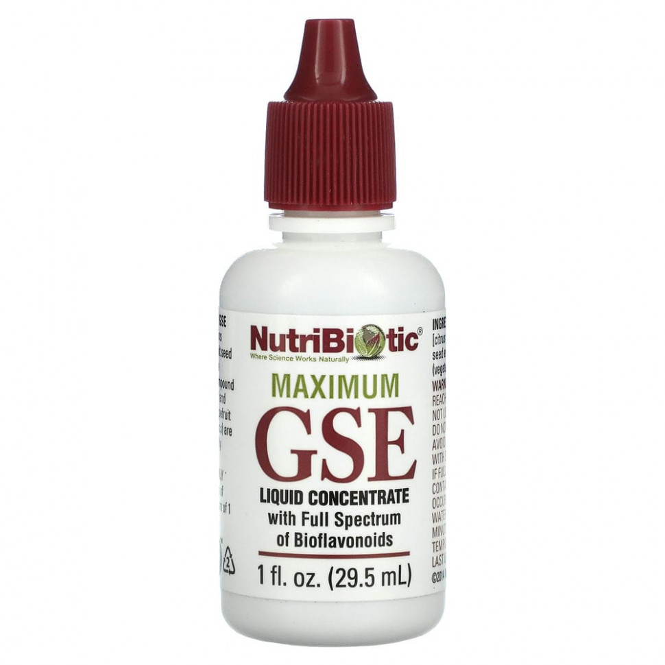 NutriBiotic, Maximum GSE,  , 29,5  (1  )    , -, 