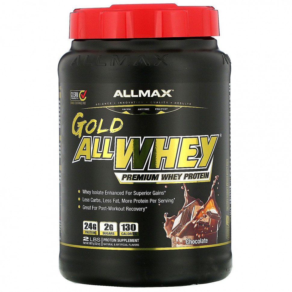 ALLMAX Nutrition, AllWhey Gold, 100 %   +    -,   , 907  (2 )    , -, 