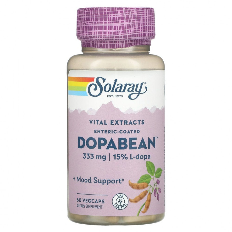 Solaray, DopaBean,  , 60      , -, 