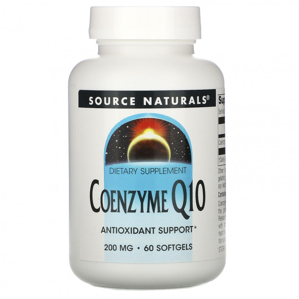 Source Naturals,  Q10, 200 , 60      , -, 