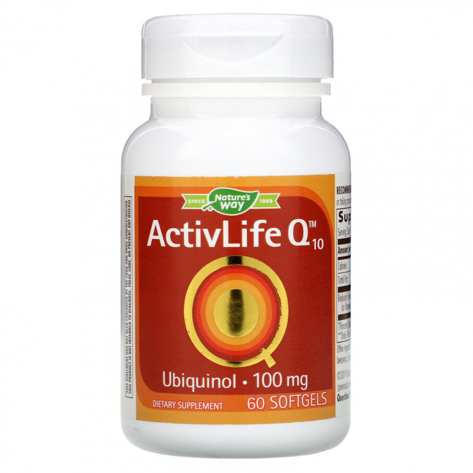 Nature's Way, ActivLife  Q10, 100 , 60     , -, 