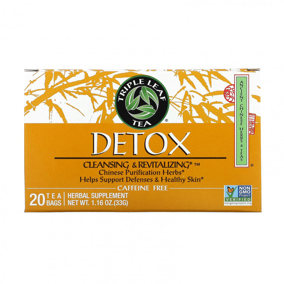 Triple Leaf Tea, Detox,  , 20  , 33  (1,16 )    , -, 