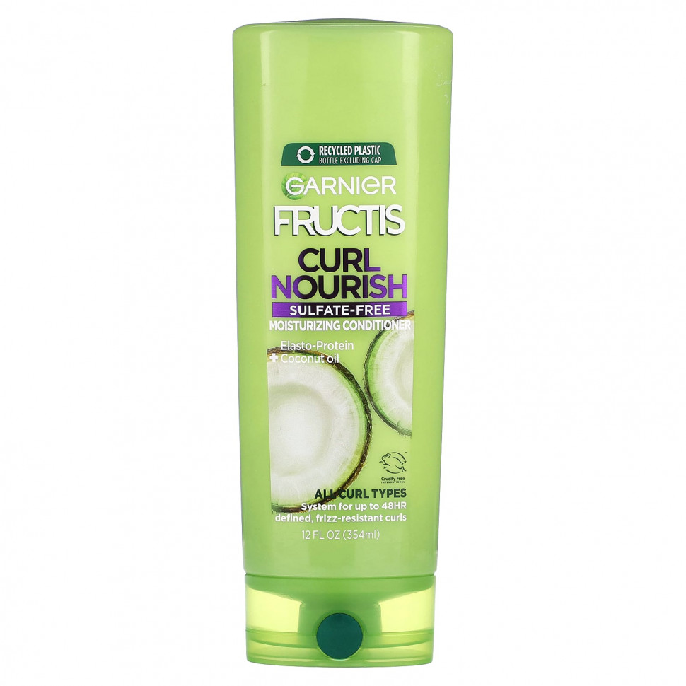 Garnier, Fructis, Curl Nourish,      , 354  (12 . )    , -, 