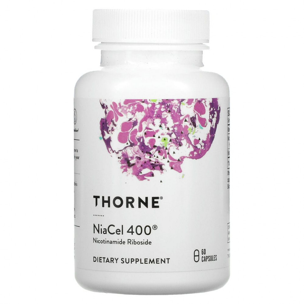 Thorne Research, NiaCel 400, 60     , -, 
