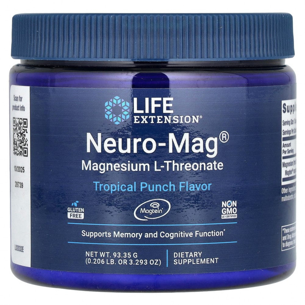 Life Extension, Neuro-Mag,  L-,   , 93,35  (3,293 )    , -, 