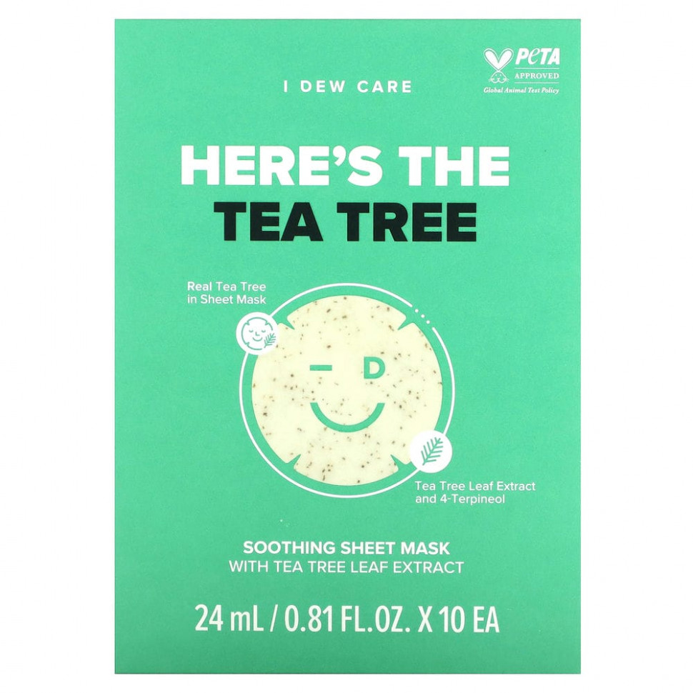 I Dew Care, Here's The Tea Tree,   , 10  ,  24  (0,81 . )    , -, 