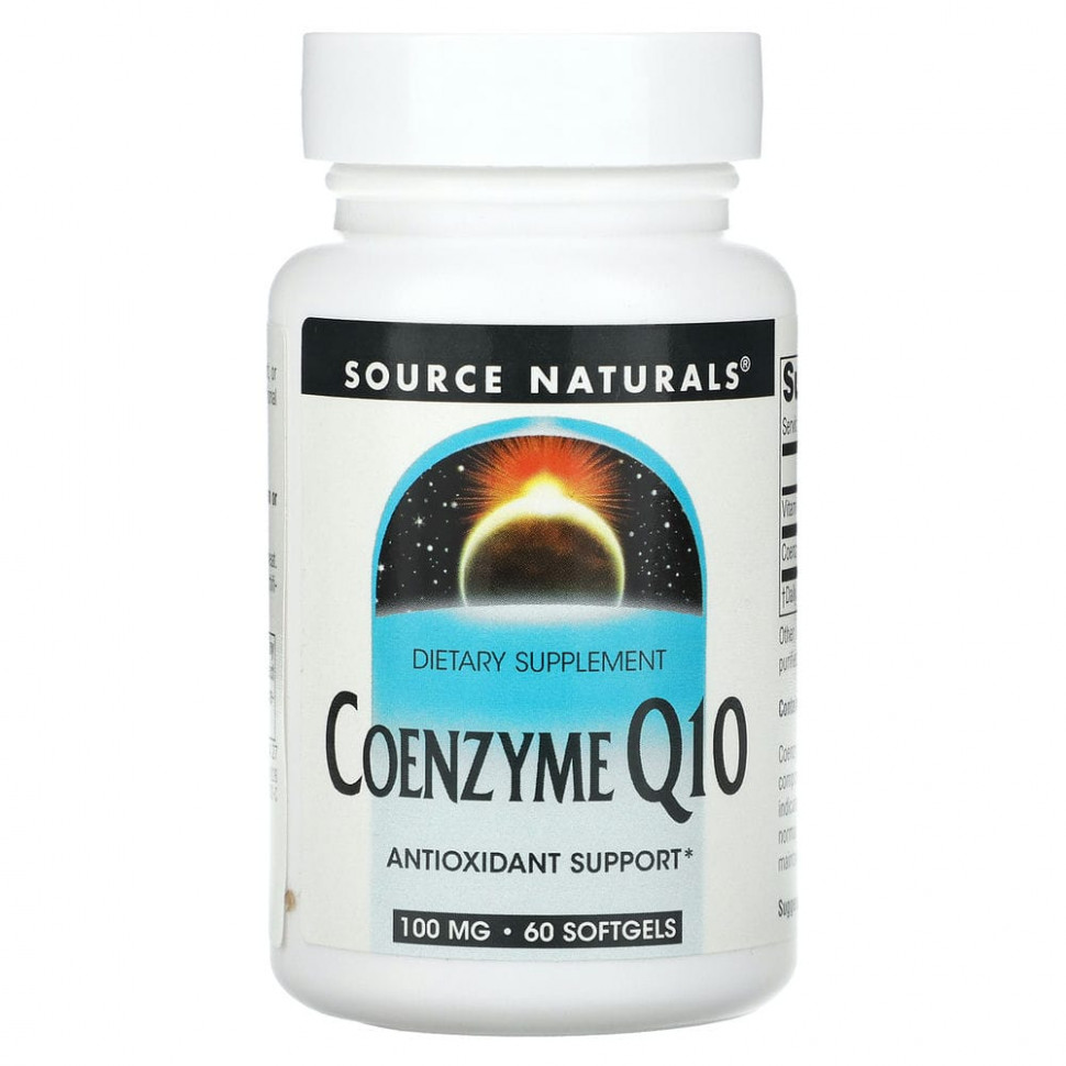 Source Naturals,  Q10, 100 , 60      , -, 