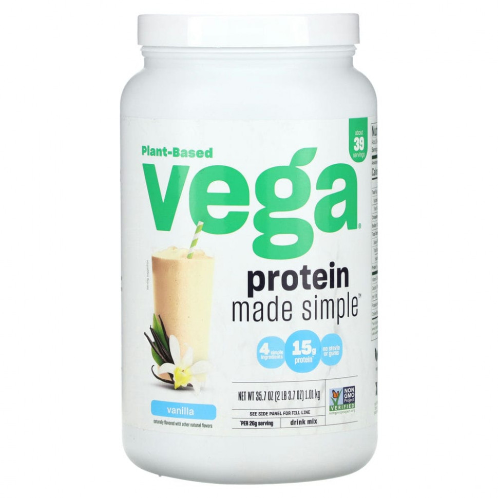  Vega,   , Protein Made Simple, , 2  (3,7 )  Iherb ()