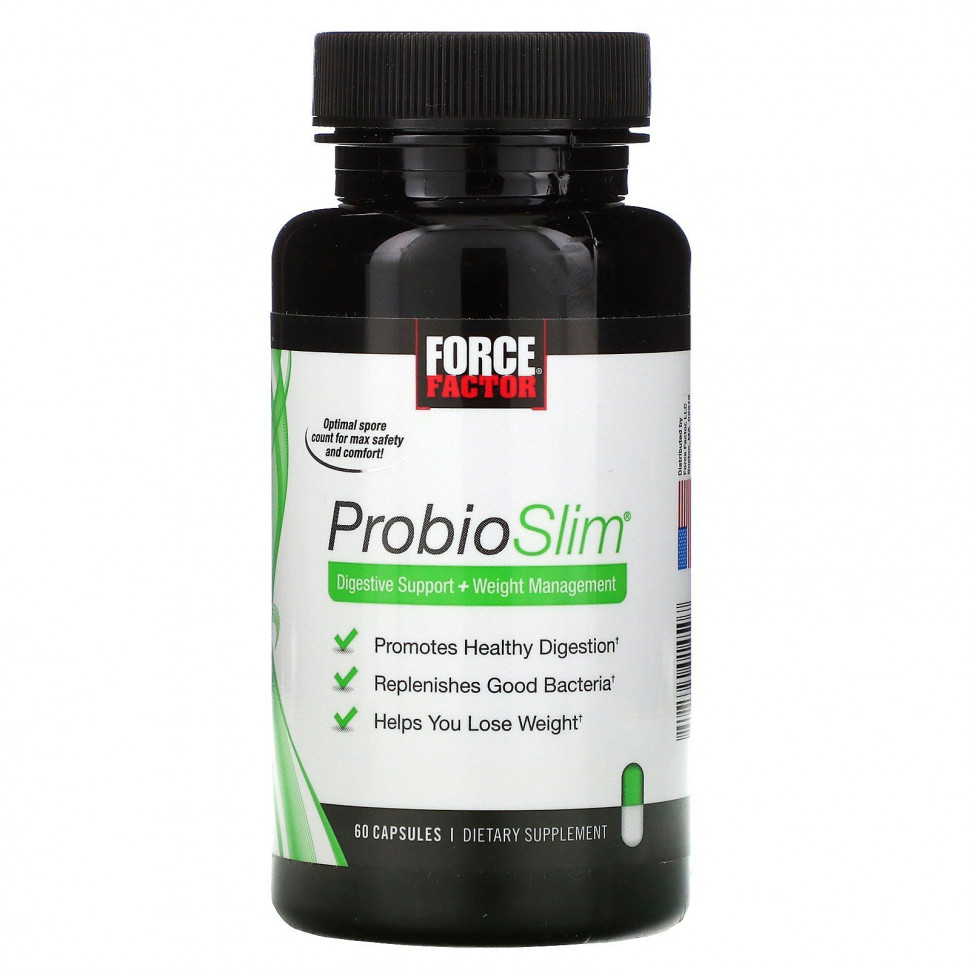 Force Factor, ProbioSlim,       , 60     , -, 