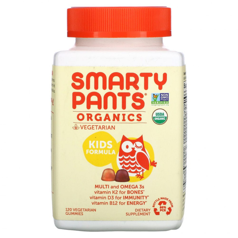 SmartyPants, Organics,   ,    , 120       , -, 