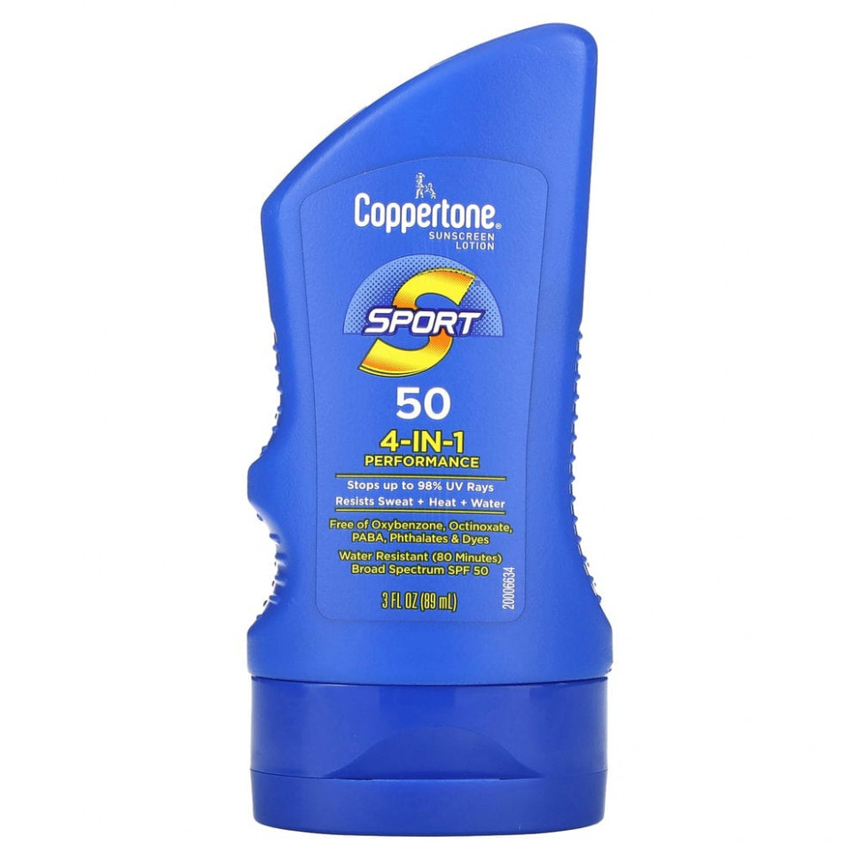 Coppertone, Sport,  ,  4--1, SPF 50, 89  (3 . )    , -, 