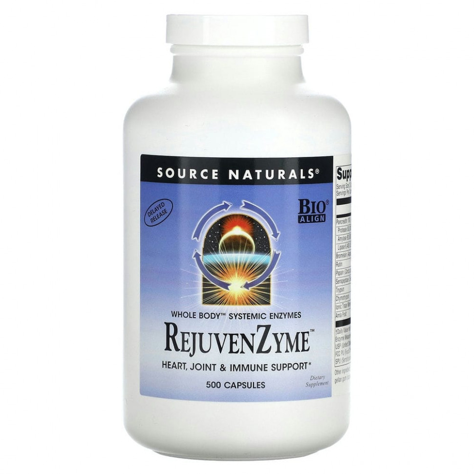 Source Naturals, RejuvenZyme`` 500     , -, 