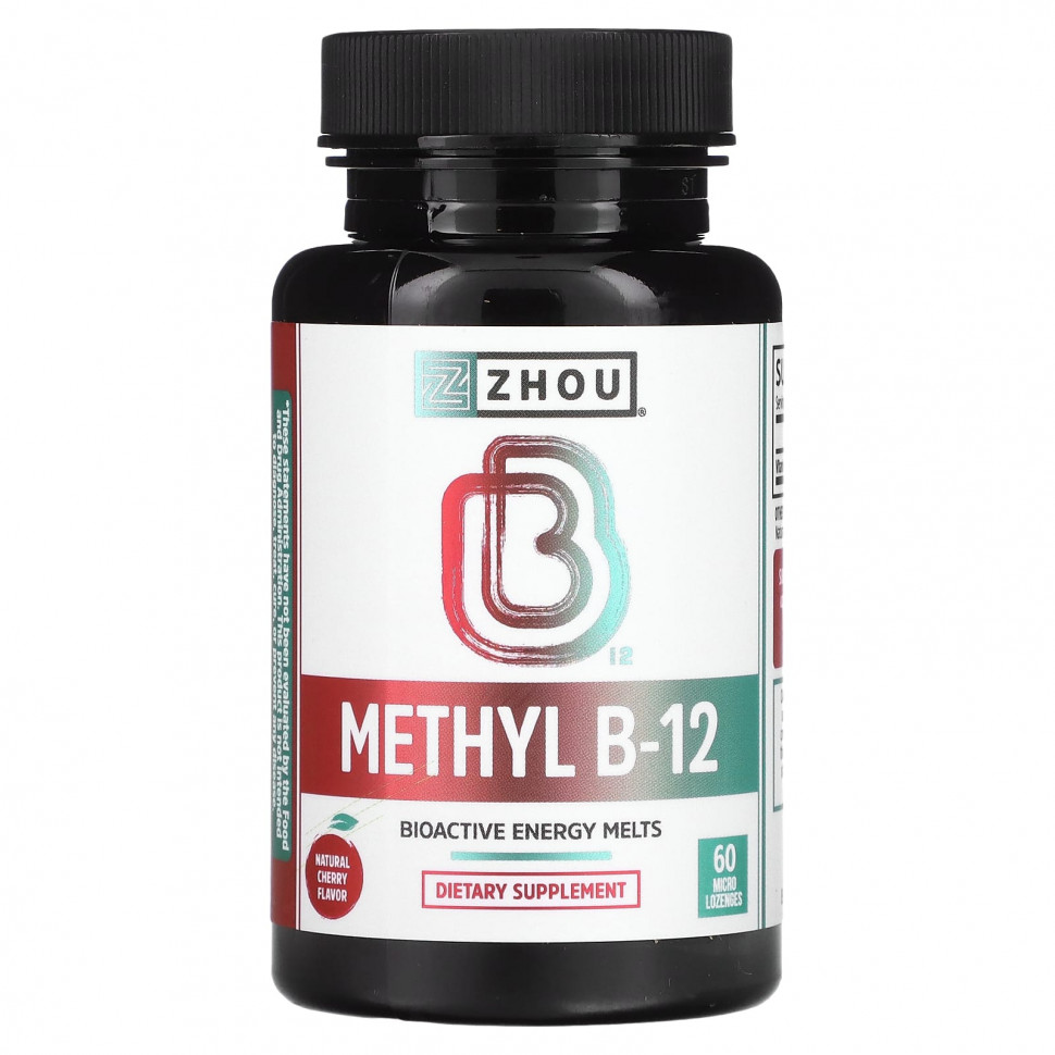 Zhou Nutrition, Methyl B-12,  , 60     , -, 