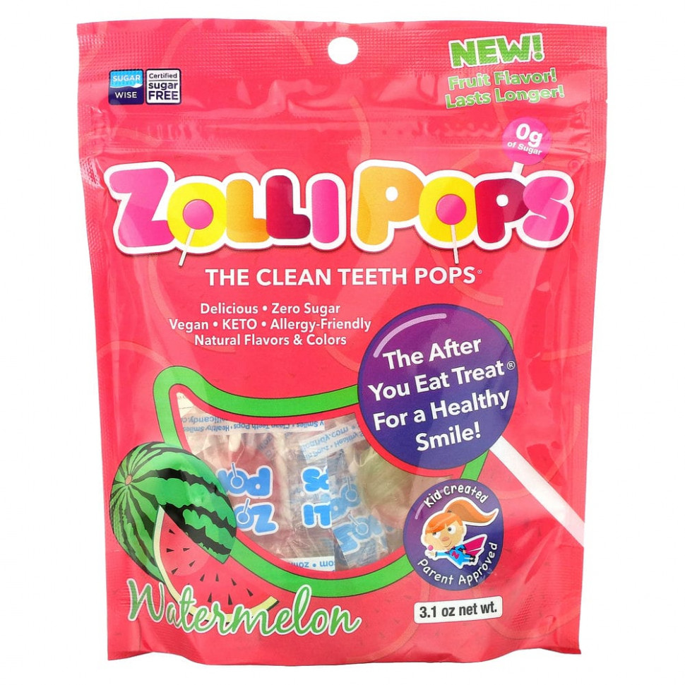 Zollipops, The Clean Teeth Pops, , 3,1     , -, 