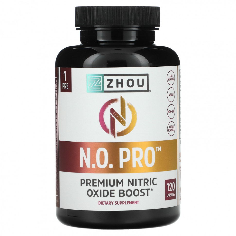 Zhou Nutrition,  N.O. Pro,      , 120     , -, 