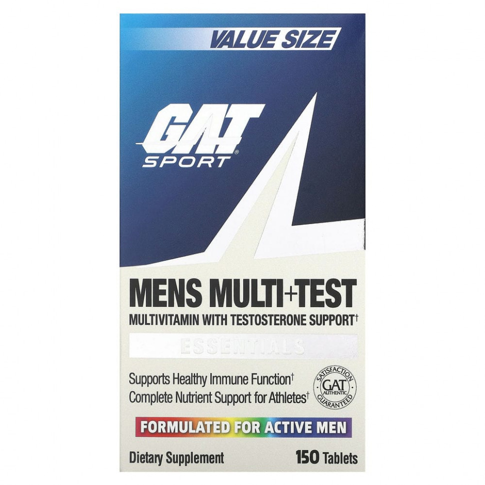 GAT, Mens Multi + Test, 150     , -, 