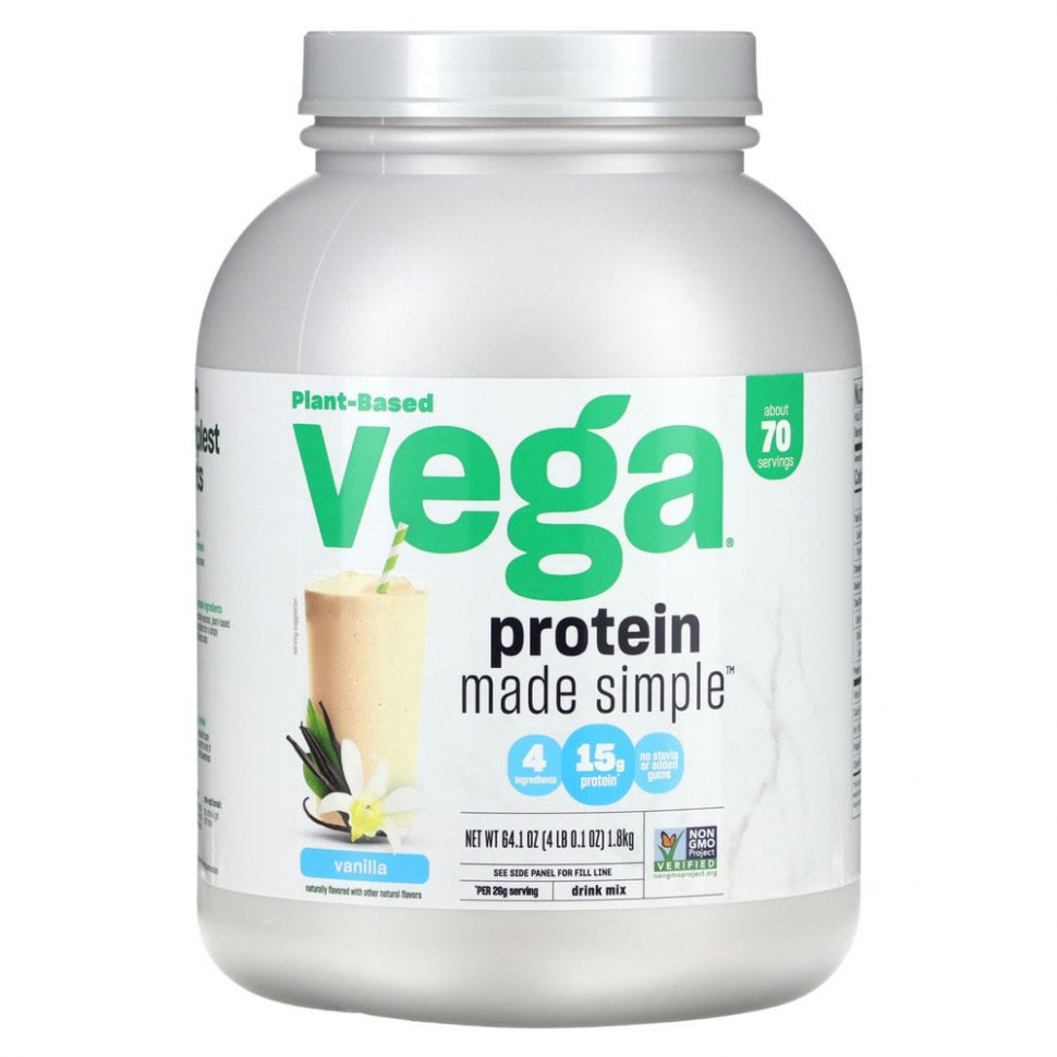 Vega, Plant-Based Protein Made Simple, , 4  (0,1 )    , -, 