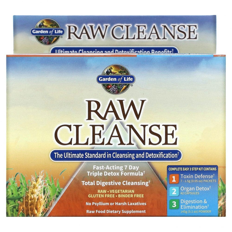 Garden of Life, RAW Cleanse,     ,   3 ,      , -, 