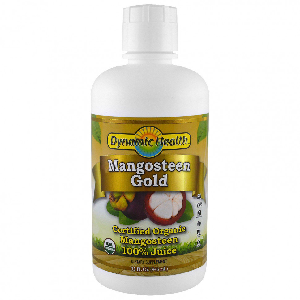 Dynamic Health Laboratories, Mangosteen Gold,   100%  , 946  (32 . )    , -, 