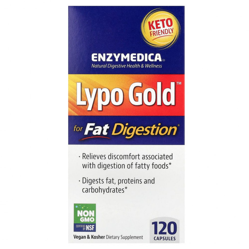 Enzymedica, Lypo Gold,    , 120     , -, 