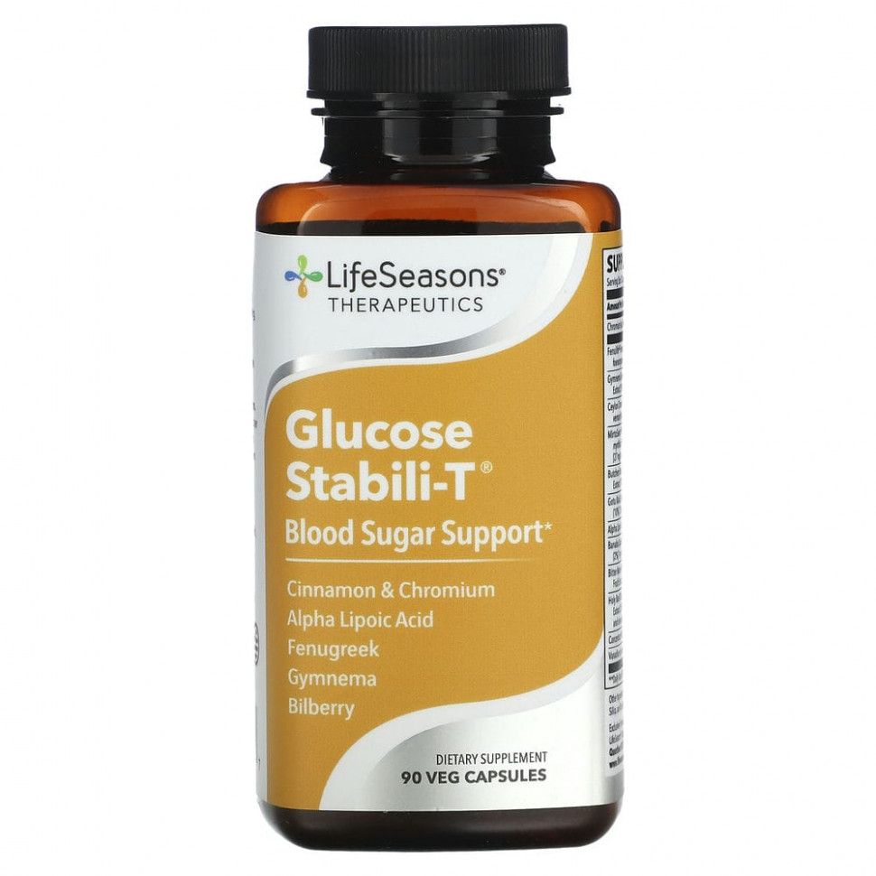 LifeSeasons, Glucose Stabili-T,     , 90      , -, 