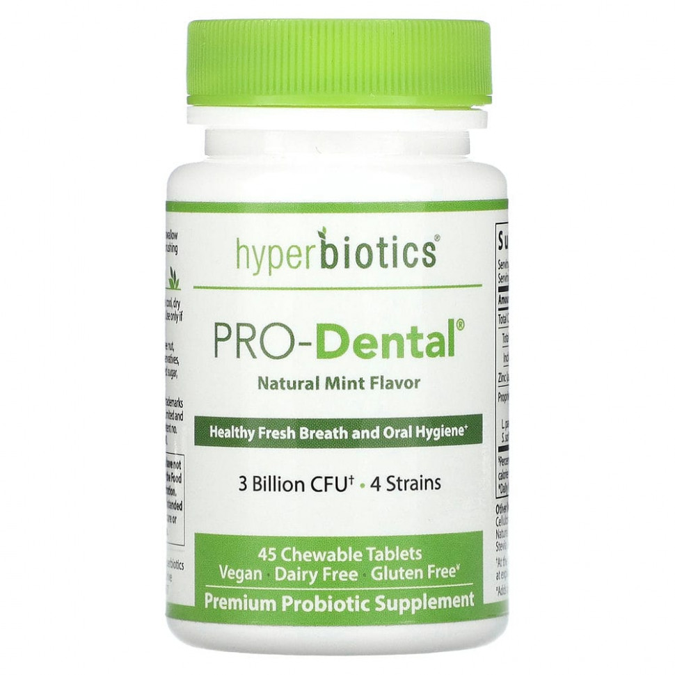 Hyperbiotics, PRO-Dental,   , 45    LiveBac    , -, 