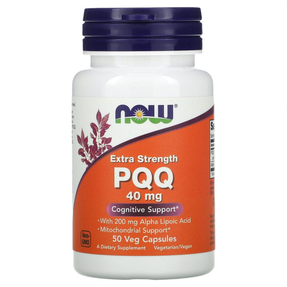 NOW Foods, PQQ  , 40 , 50      , -, 