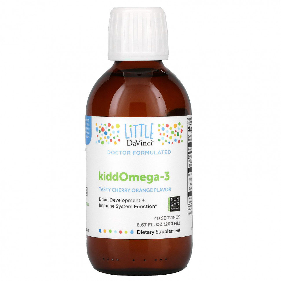 Little DaVinci, KiddOmega-3,    , 200  (6,67 . )    , -, 