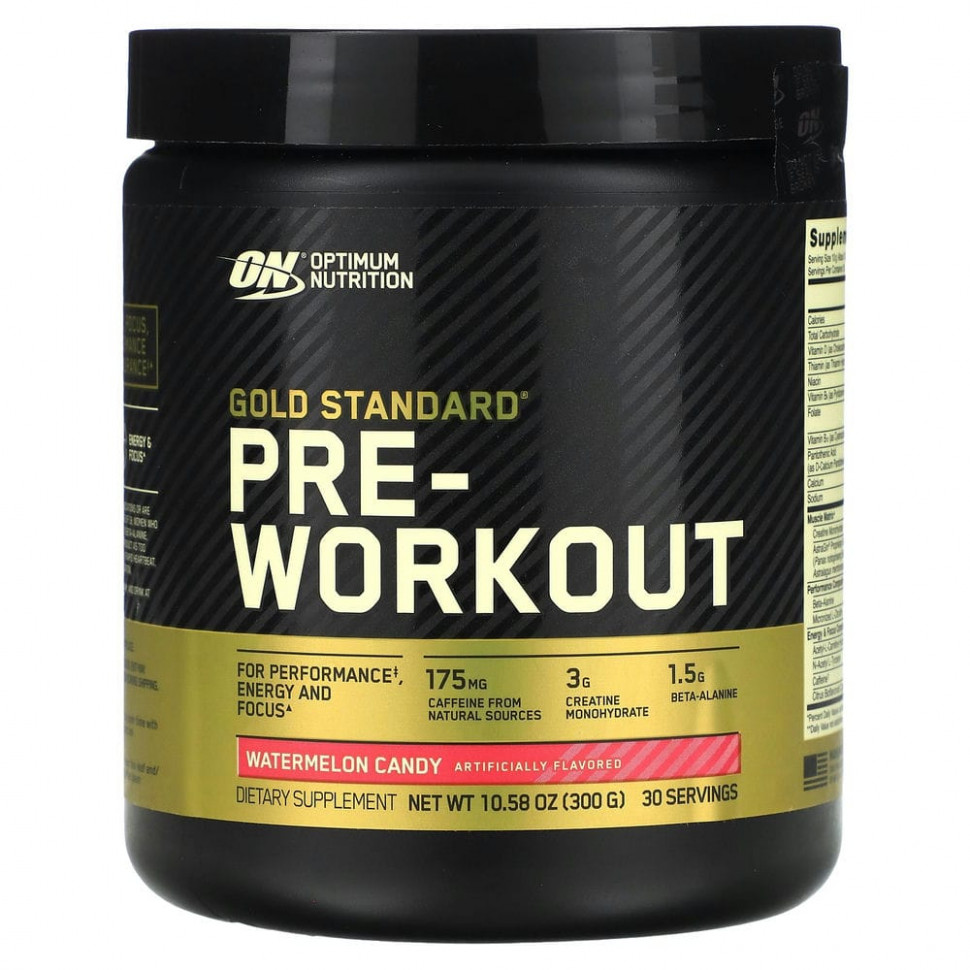 Optimum Nutrition, Gold Standard Pre-Workout,  , 300  (10,58 )    , -, 