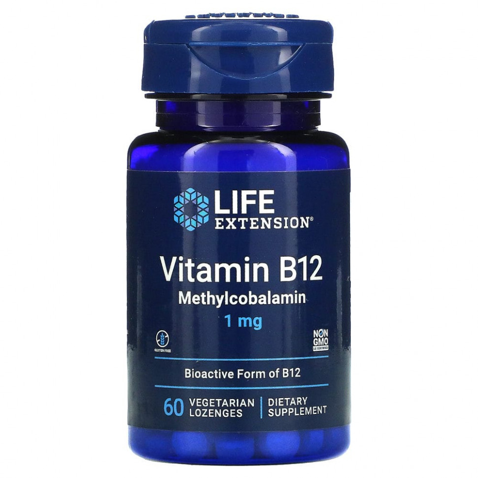 Life Extension,  B12, , 1 , 60      , -, 