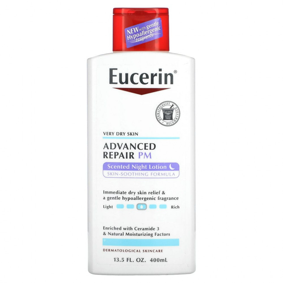 Eucerin, Advanced Repair Lotion, PM,   , 400  (13,5 . )    , -, 