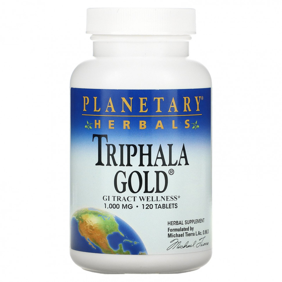 Planetary Herbals, Triphala Gold,  - , 1,000 , 120     , -, 
