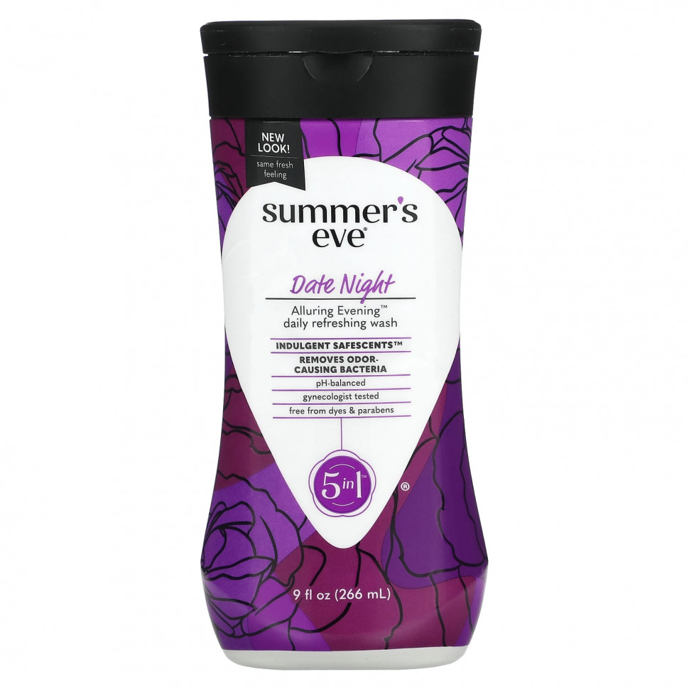 Summer's Eve, Alluring Evening Daily Refreshing Wash, Date Night, 266  (9 . )    , -, 