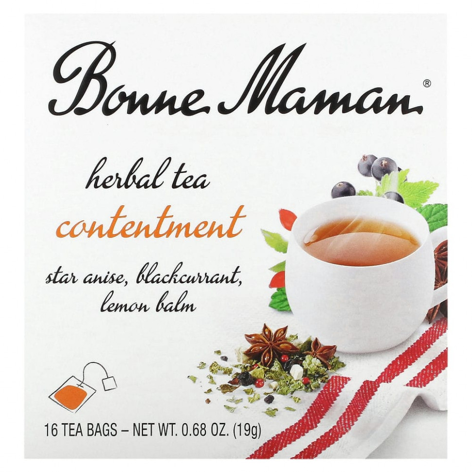 Bonne Maman, Herbal Tea, Contentment,  , 16    1,2  (0,04 )    , -, 