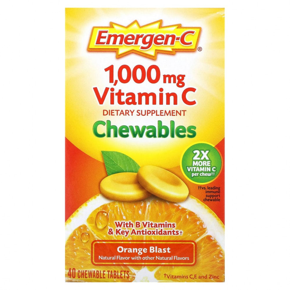 Emergen-C,     C,  , 500 , 40      , -, 