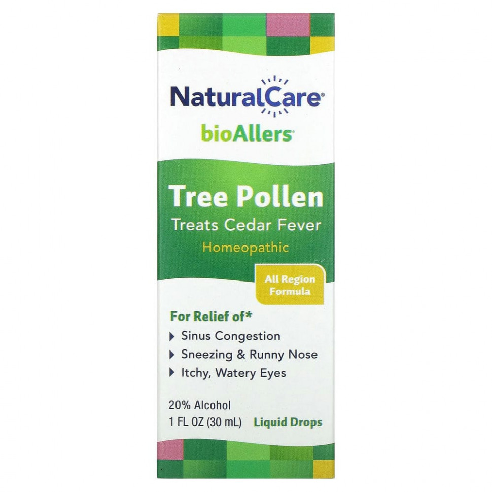 ���������� NaturalCare, BioAllers, ������ ��������, 30 �� (1 ����. �����)  Iherb (������)