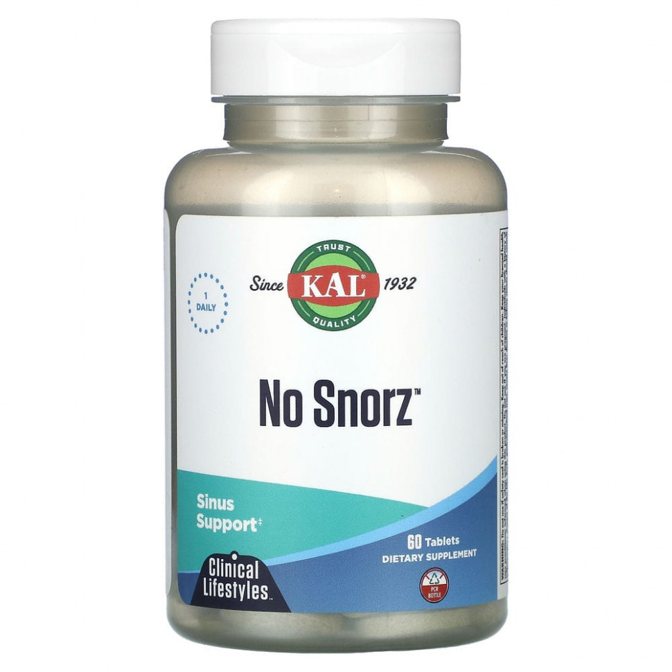 KAL, No Snorz, 60     , -, 