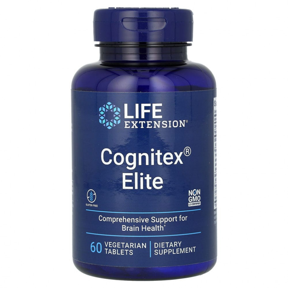 Life Extension, Cognitex Elite, 60      , -, 