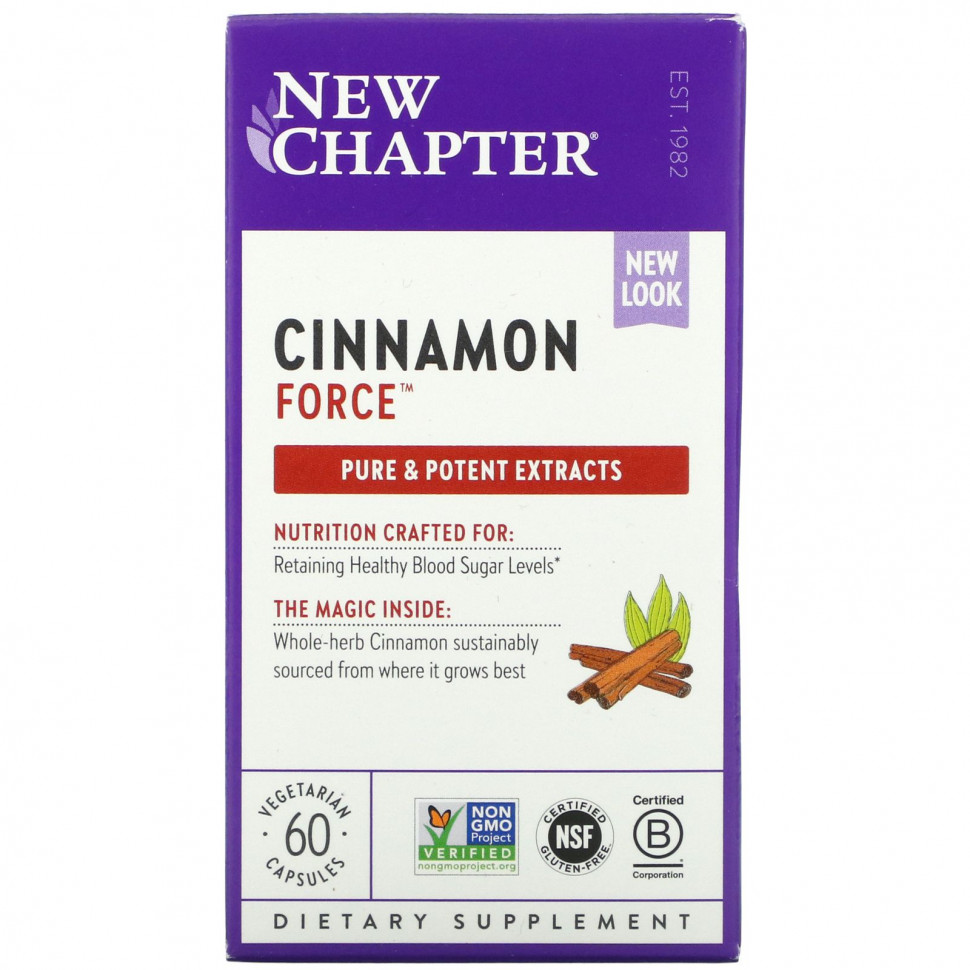 New Chapter, Cinnamon Force, 60      , -, 