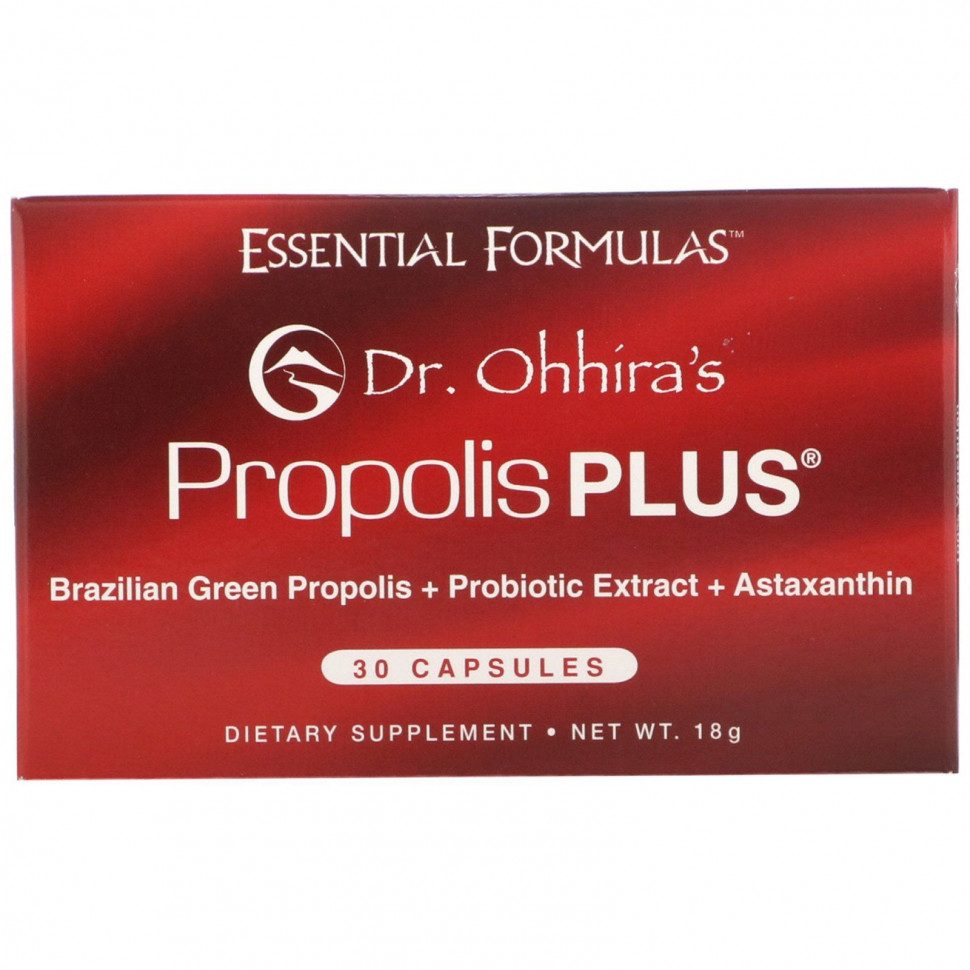 Dr. Ohhira's, Propolis Plus, 30     , -, 