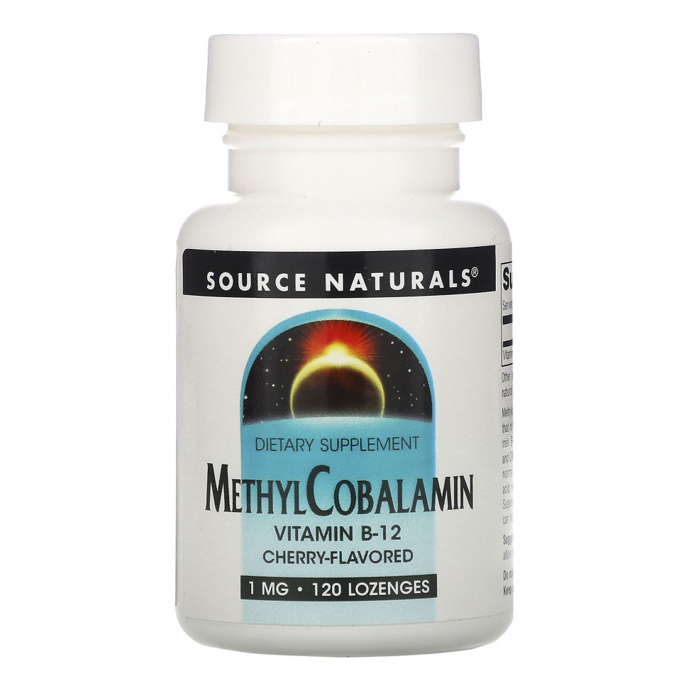 Source Naturals,  B12   ,   , 1 , 120     , -, 