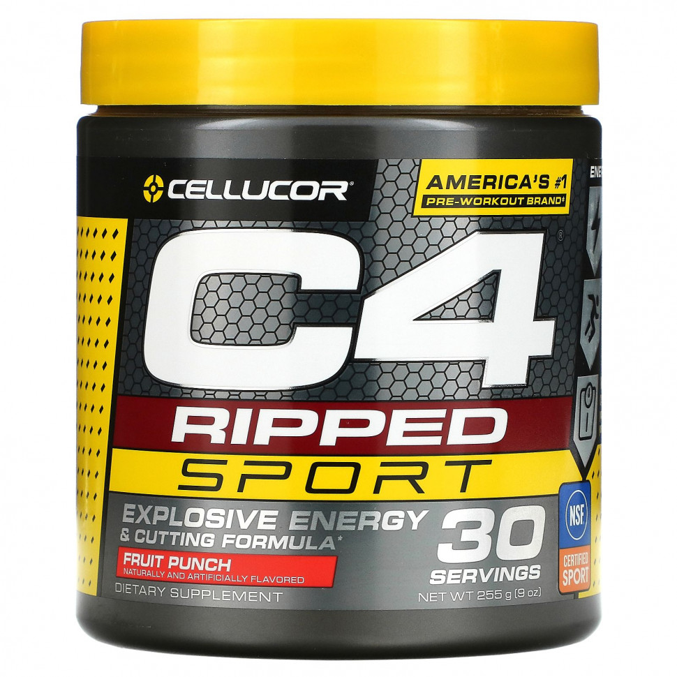 Cellucor, C4 Ripped Sport,  ,  , 255  (9 )    , -, 