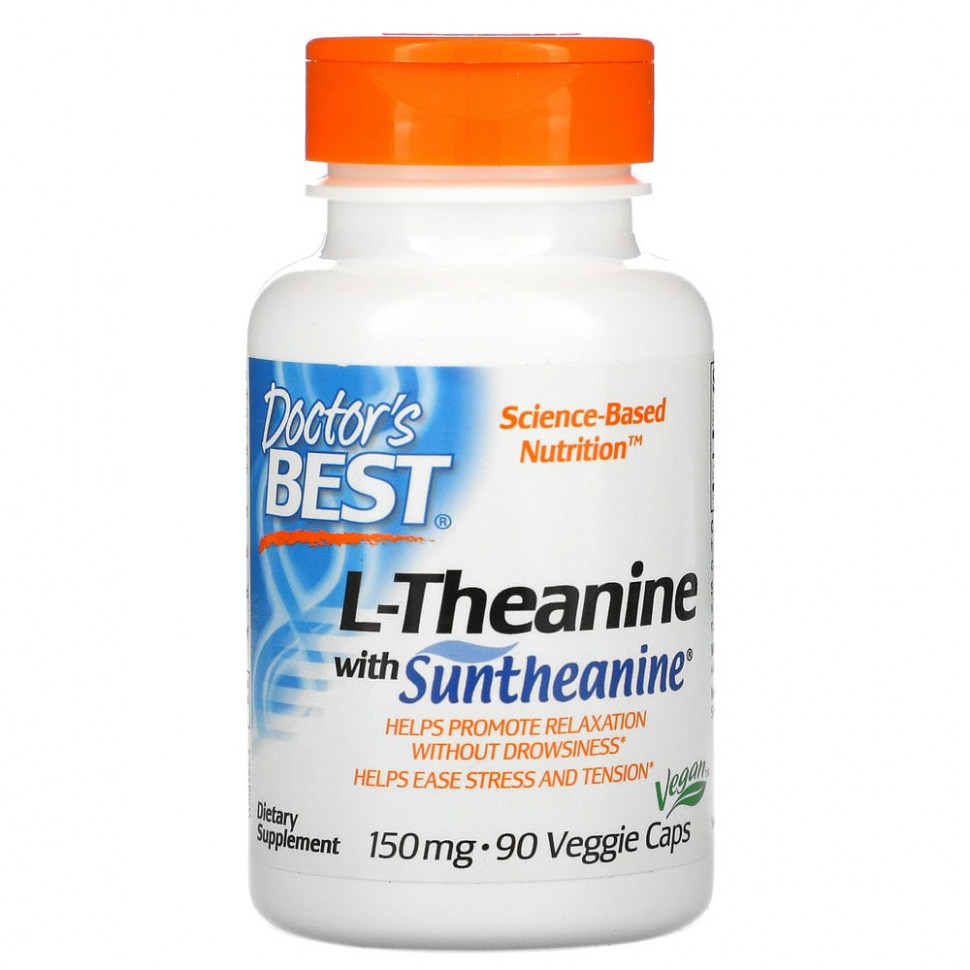 Doctor's Best, L-  Suntheanine, 150 , 90      , -, 