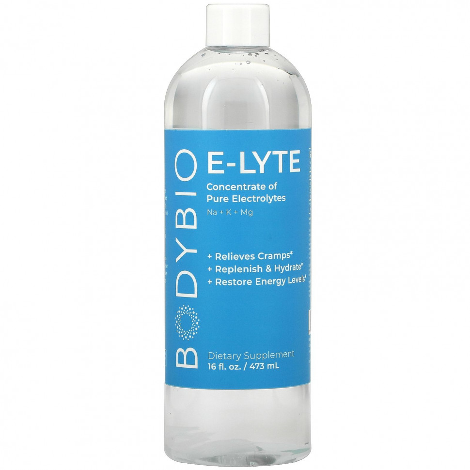 BodyBio, E-Lyte, 473  (16 . )    , -, 