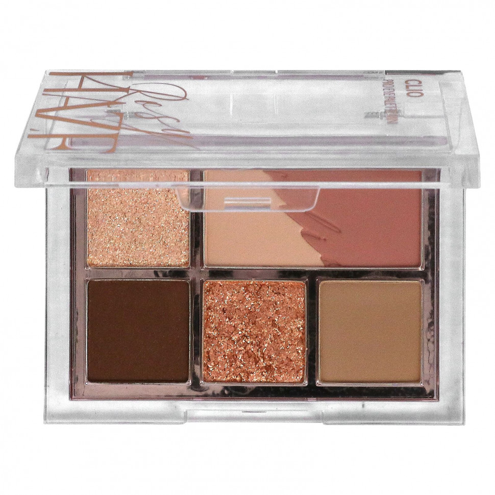 Clio, Pro Eye Palette Mini, 02 Rosy Haze, 1 -    , -, 