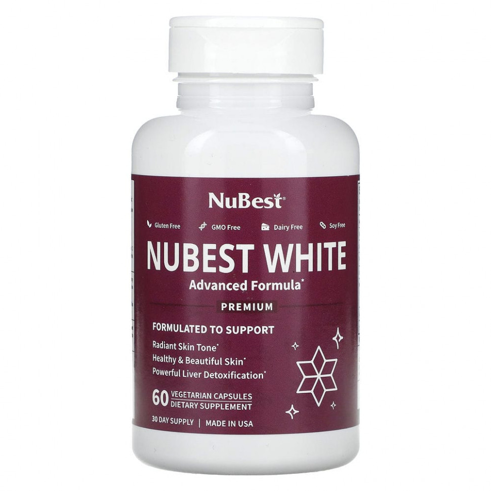 NuBest, Nubest White, 60      , -, 