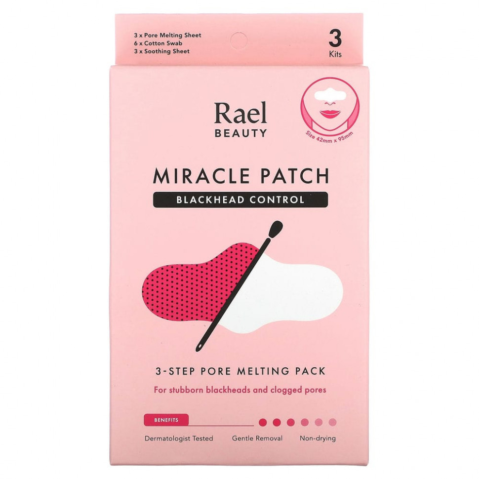 Rael, Inc., Beauty, Miracle Patch,   , 3-    , 1     , -, 