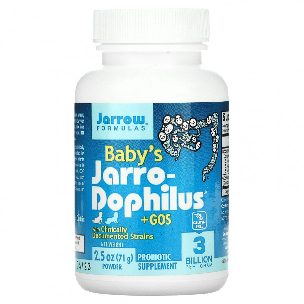 Jarrow Formulas, Baby's Jarro-Dophilus + GOS, , 71  (2,5 )    , -, 