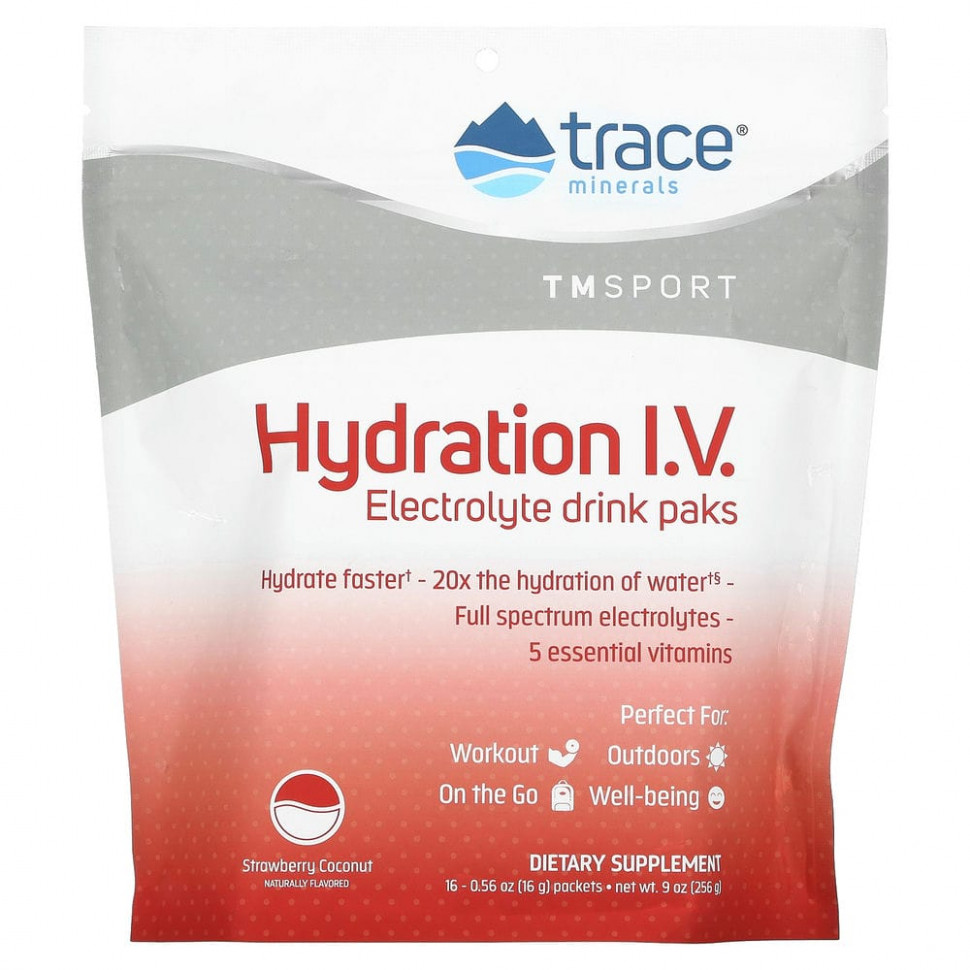 Trace Minerals , TM Sport, Hydration IV,    ,   , 16   16  (0,56 )    , -, 