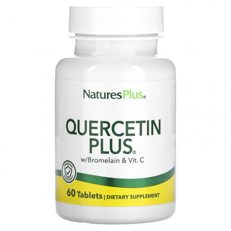 NaturesPlus, Quercetin Plus, 60     , -, 